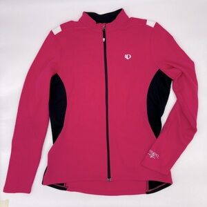< SOLD>  Pearl Izumi Pink Full Zip Active Wear Jacket